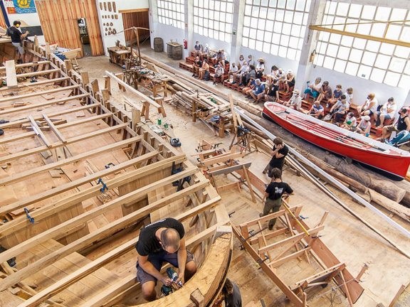 Reconstructie van het schip Albaola